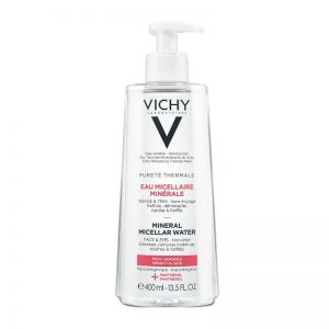 Vichy Purete Thermale Eau Micellar Minerale Water Καθαριστικό Νερό Ντεμακιγιάζ για Ευαίσθητη Επιδερμίδα 400ml
