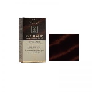 Apivita Color Elixir Βαφή Μαλλιών Ξανθό Σκούρο Χάλκινο Μελί 6.43