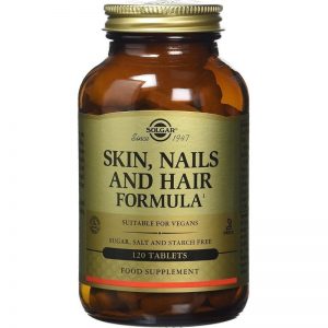 Solgar Skin Nails & Hair Formula Συμπλήρωμα Διατροφής για την Υγεία των Μαλλιών Νυχιών & Δέρματος 120tabs