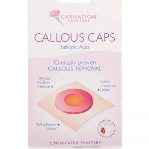 Carnation Callous Caps Επιθέματα Αφαίρεσης Κάλων 2τμχ
