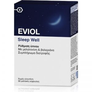 Eviol Sleep Well 30 μαλακές κάψουλες