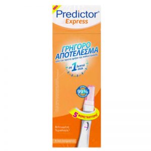 Predictor Express, Μονό Τέστ Εγκυμοσύνης 1τμχ