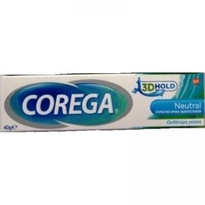 Corega Cream Neutral Στερεωτική Κρέμα Οδοντοστοιχιών 40gr