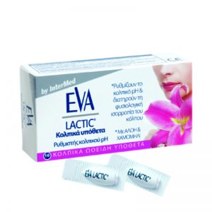 Intermed Eva Lactic Ovules με Γαλακτικό Οξύ & Γλυκογόνο 10τμχ