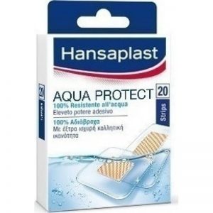 Hansaplast Aqua Protect Διάφανα Επιθέματα 20τμχ
