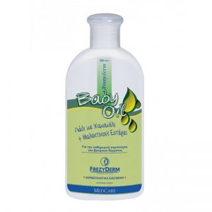Frezyderm Baby Oil Αρωματισμένο Mαλακτικό Λάδι 200ml