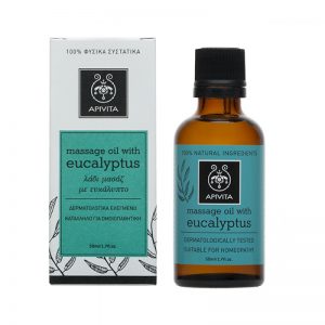 Apivita Eucalyptus Λάδι Μασάζ για το Χειμώνα με ευκάλυπτο & δεντρολίβανο 50ml
