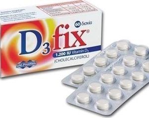Uni-Pharma D3 Fix 1200 iu 60 Ταμπλέτες