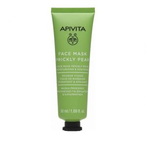 Apivita Face Mask Prickly Pear Μάσκα Ενυδάτωσης & Αναζωογόνησης Φραγκόσυκο 50ml