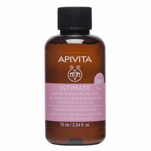 Apivita Intimate Daily Gel Καθαρισμού για την Ευαίσθητη Περιοχή με Χαμομήλι & Πρόπολη 75ml