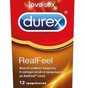 Durex RealFeel Προφυλακτικά 12τμχ