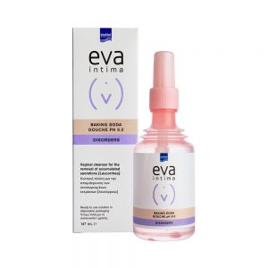 Intermed Eva Baking Soda Douche Ph 9.0 Disorders Κολπική Πλύση για Απομάκρυνση των Συσσωρευμένων Εκκρίσεων147ml