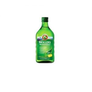 Moller's Cod Liver Oil Natural , Μουρουνέλαιο με Γεύση Λεμόνι 250ml