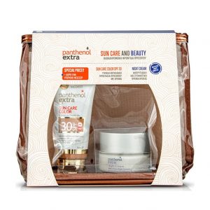 Panthenol Extra Promo Sun Care Color SPF30 50ml & ΔΩΡΟ Night Cream 50ml