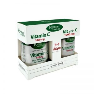 Power Health Platinum PROMO Vitamin C 1000mg Citrus Bioflavonoids-Rose hips Fruit 30 Δισκία & Δώρο Vitamin C 100mg 20 Δισκία