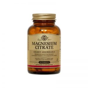 Solgar Magnesium Citrate 200mg , 60 Tablets