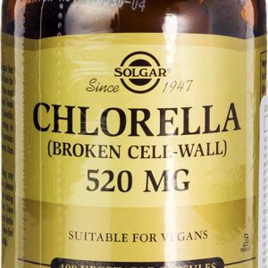 Solgar Chlorella 520mg 100 φυτικές κάψουλες