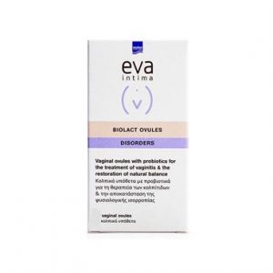 Intermed Eva Biolact Capsules Προβιοτικά για την Εντερική & Κολπική Χλωρίδα 20caps