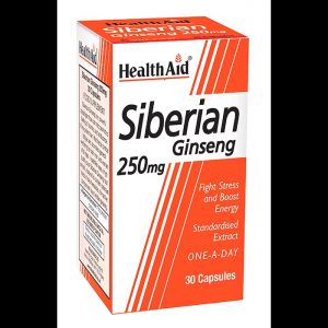 Health Aid Siberian Ginseng 250Mg 30caps