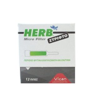 Herb Micro Filter Στριφτό 12τμχ