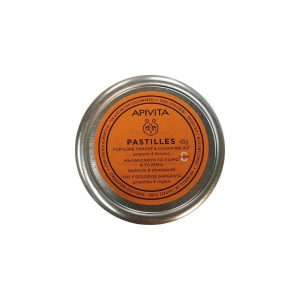 Apivita Pastilles Licorice Παστίλιες για τον Λαιμό με Γλυκόριζα & Πρόπολη 45g