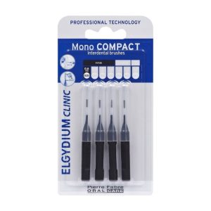 Elgydium Clinic - Mono Compact 0.35mm - 4τμχ / Μεσοδόντια Βουρτσάκια.