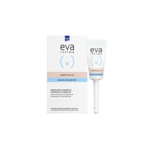 Intermed Eva Intima Lactic Προγεμισμένοι Με Γέλη Κολπικοί Εφαρμοστές Μίας Χρήσης 9 τεμάχια