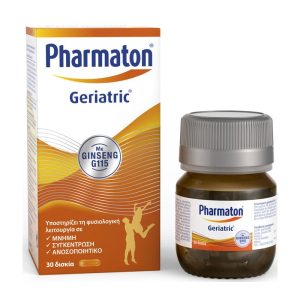 Pharmaton Geriatric με Ginseng G115 30 Δισκία