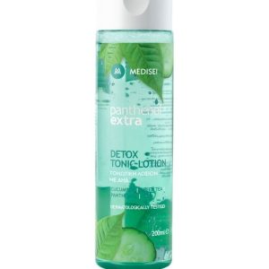 Medisei Panthenol Extra Detox Tonic Lotion 200ml - Τονωτική λοσιόν καθαρισμού προσώπου με AHA