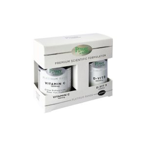 Power Health Platinum Vitamin C 1000mg 20 ταμπλέτες & Vit D3 2000iu 20 ταμπλέτες