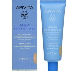 Apivita Aqua Beelicious Κρέμα Ενυδάτωσης Με Χρώμα Spf30 40ml
