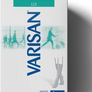 Varisan Lui Κάλτσες Κάτω Γόνατος Διαβαθμισμένης Συμπίεσης 18 mmHg Blue Chiné No5