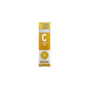 Vitasper Vitamin C Βιταμίνη για Ενέργεια & Ανοσοποιητικό 1000mg Πορτοκάλι 20 αναβράζοντα δισκία
