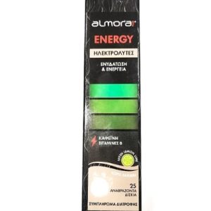 Elpen Almora Plus Energy για Ενυδάτωση & Ενέργεια Γεύση Λεμόνι 25 eff tabs