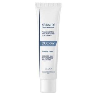 Ducray Kelual DS Ενυδατική Κρέμα Προσώπου για Ευαίσθητες Επιδερμίδες 40ml