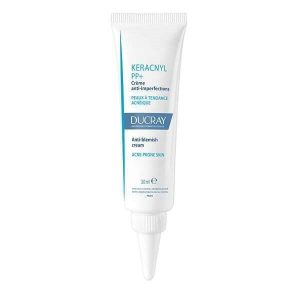 Ducray Keracnyl Repair Crème, Κρέμα που Ενυδατώνει-Καταπραϋνει το Λιπαρό Δέρμα 50ml