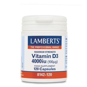 Lamberts Vitamin D3 4000IU 120caps