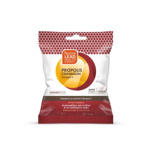 Nutralead Cough Candies Καραμέλες με Πρόπολη, Κανέλα & Βιταμίνη C για το Βήχα & τον Πονόλαιμο 40gr