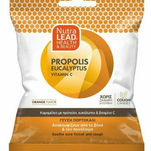 Nutralead Cough Candies Propolis Eucalyptus Vitamin C Orange 40gr