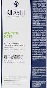 Rilastil Acnestil Matt Sebum-Normalizing Moisturizing Cream 40ml