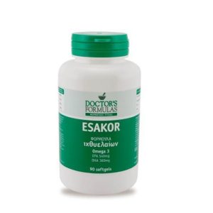 Doctor's Formulas Esakor Φόρμουλα Ιχθυελαίων 90softgels