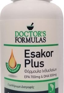 Doctor's Formulas Esakor Plus EPA 700mg - DHA 500mg 180 μαλακές κάψουλες