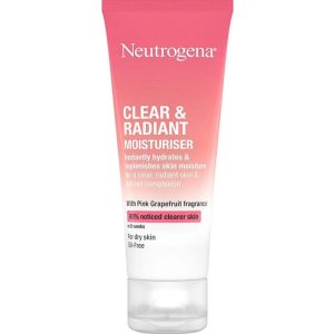 Neutrogena Clear & Radiant Moisturiser Ενυδατική Κρέμα Προσώπου με Pink Grapefruit 50ml