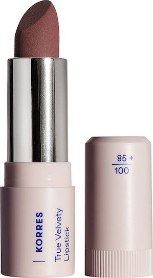 Korres True Velvety Lipstick Κραγιόν με Κρεμώδη υφή & Πλούσιο Χρώμα  3g - 23 Rosewood