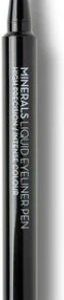 Korres Liquid Color Eyeliner Αδιάβροχο Liquid Eyeliner για Έντονο Χρώμα με Ένα  Πέρασμα 1ml - 01 Black