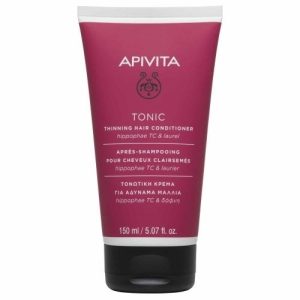 Apivita Tonic Conditioner Όγκου για Λεπτά Μαλλιά Hippophae TC & Δάφνη 150ml