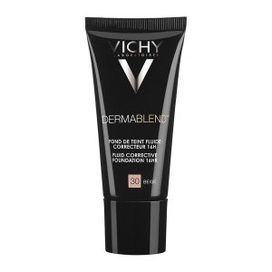 Vichy Dermablend Fluid Corrective Foundation No30 Beige 30ml: Ρευστό Make-up Υψηλής Κάλυψης