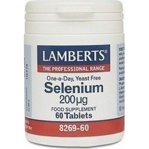Lamberts Selenium 200mcg 60tabs