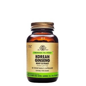 Solgar SFP Korean Ginseng Root Extract - 60 Φυτικές Κάψουλες