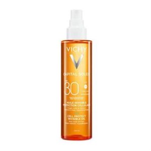 VICHY Capital Soleil Cell Protect Αόρατο Λάδι SPF30 200ML